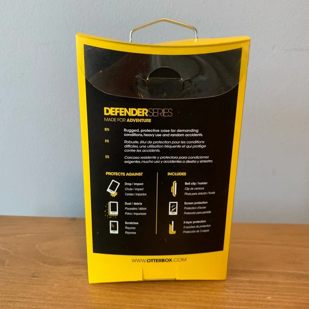Otterbox LG G3 Defender Series Case with Belt Clip Holster Black NIP